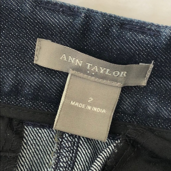Ann Taylor Denim Skirt size 2 - Picture 3 of 3